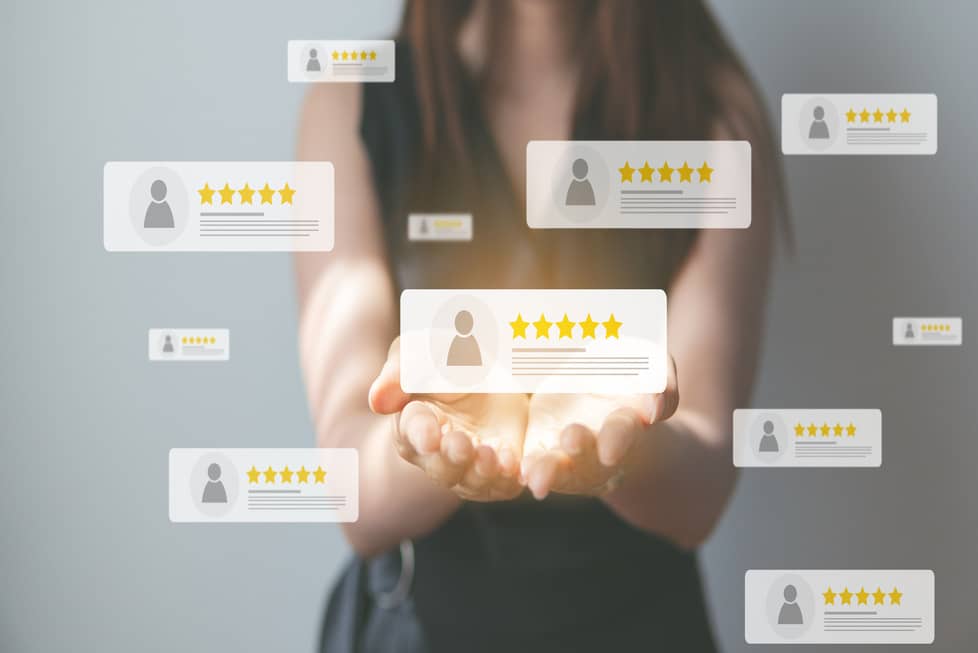 online reviews